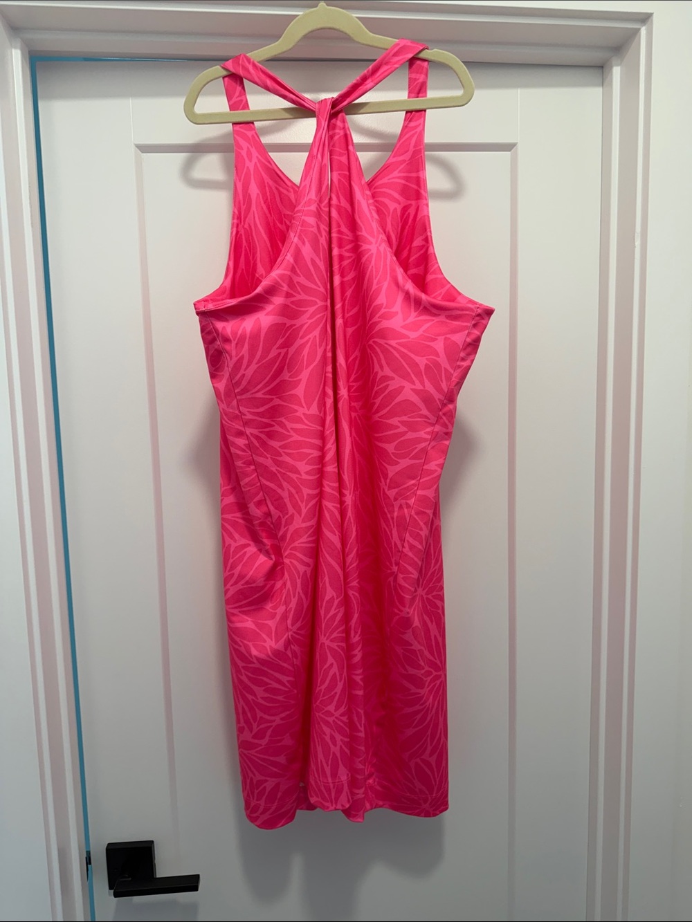 Vineyard Vines Hot Pink Floral-Print Tank Dress - Picture 3 of 4